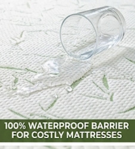 Premium Bamboo Quilted Water proof Mattress covers