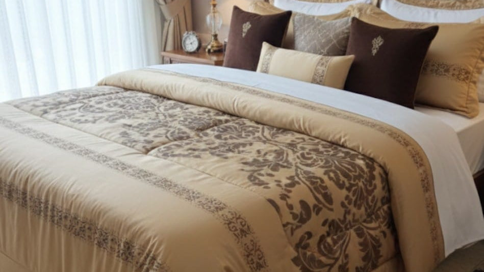 Zero Temperature Jumbo Comforters Moto 650 Gsm King Size