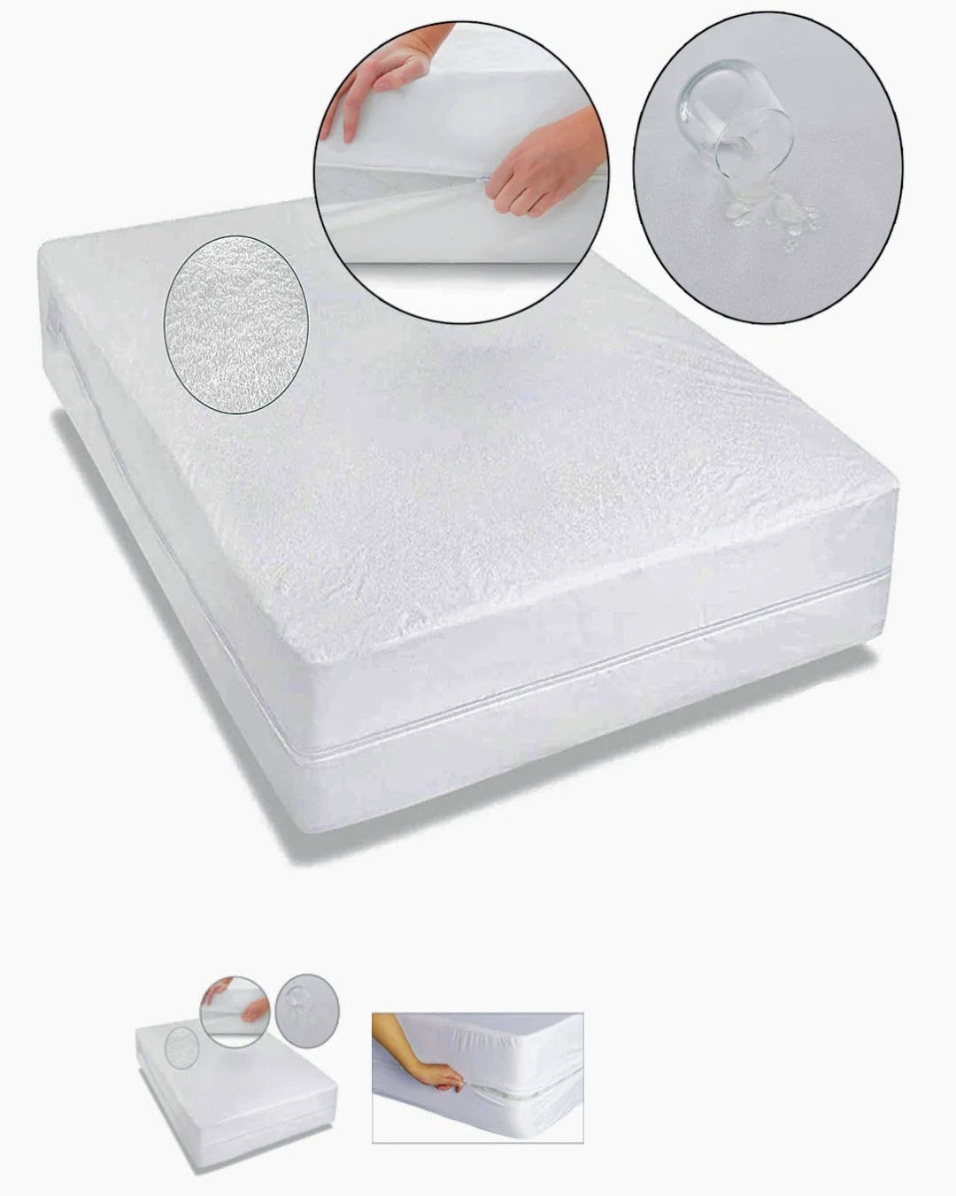 Terry Cotton Waterproof Mattress cover